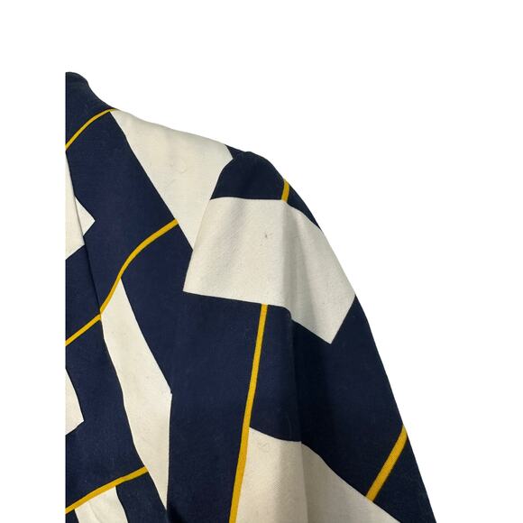 Elizabeth mckay christie top‎ navy white size 0 NEW - Picture 3 of 7